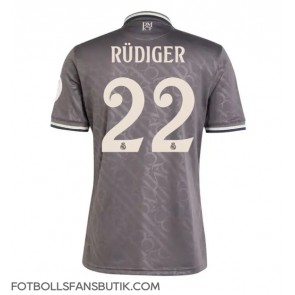 Real Madrid Antonio Rudiger #22 Replika Tredje Tröja 2024-25 Kortärmad